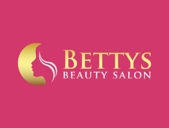Bettys Beauty Salon logo design by lexipej