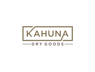 Kahuna Dry Goods logo design by nurul_rizkon