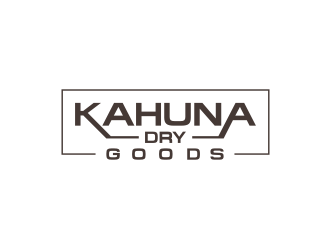 Kahuna Dry Goods logo design by RatuCempaka