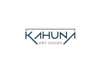 Kahuna Dry Goods logo design by jhanxtc