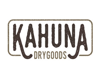 Kahuna Dry Goods logo design by shere
