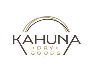 Kahuna Dry Goods logo design by akilis13
