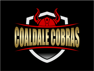 Coaldale Cobras logo design by Girly
