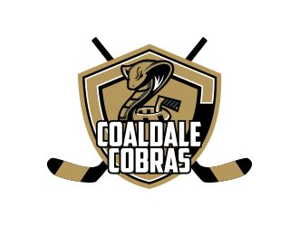 Coaldale Cobras logo design by Kruger