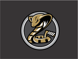 Coaldale Cobras logo design by evdesign
