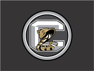 Coaldale Cobras logo design by evdesign