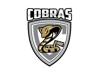 Coaldale Cobras logo design by evdesign