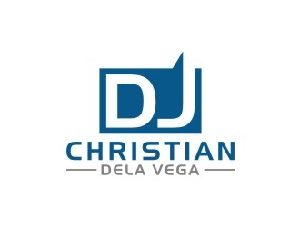 DJ Christian Dela Vega logo design by bricton
