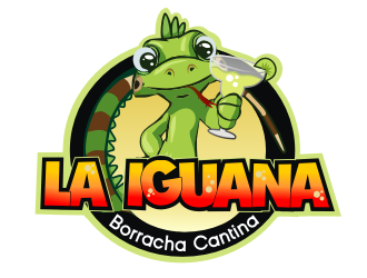 La Iguana Borracha Cantina logo design by coco