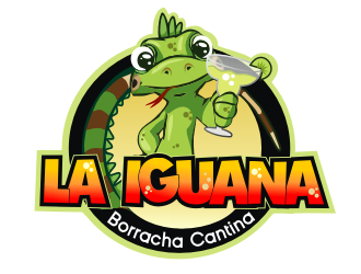 La Iguana Borracha Cantina logo design by coco