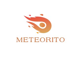 METEORITO logo design by rifted