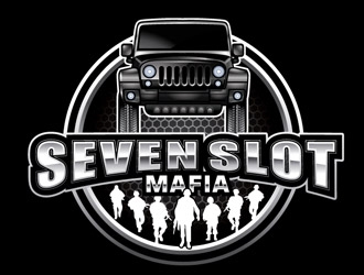 Seven Slot Mafia logo design by shere