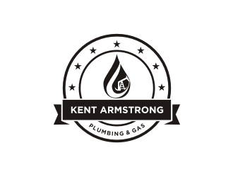 Kent Armstrong Plumbing & Gas logo design by andayani*
