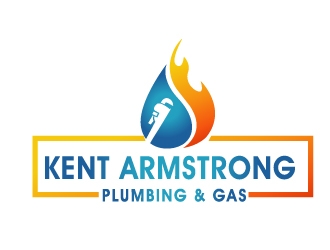 Kent Armstrong Plumbing & Gas logo design by PMG