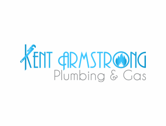 Kent Armstrong Plumbing & Gas logo design by ROSHTEIN