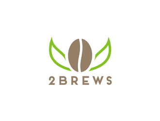 2Brews logo design by EkoBooM