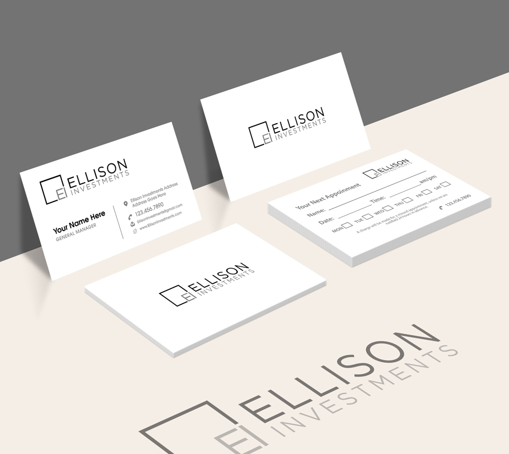 Ellison Investments logo design by abss