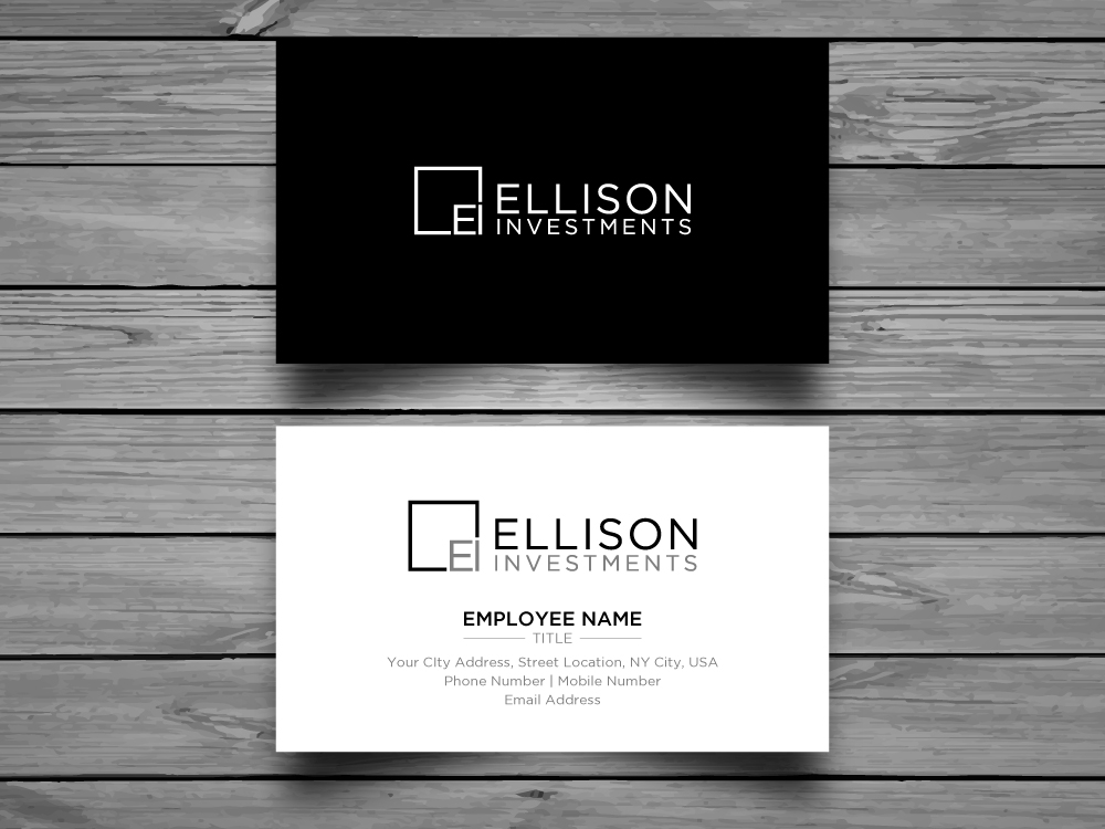 Ellison Investments logo design by labo