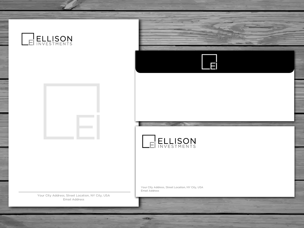 Ellison Investments logo design by labo
