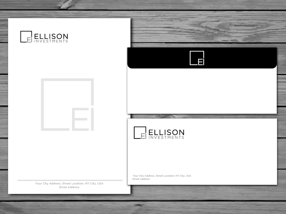 Ellison Investments logo design by labo