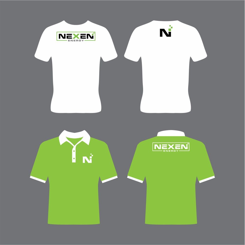 Nexen Energy Black Canvas logo design by Girly