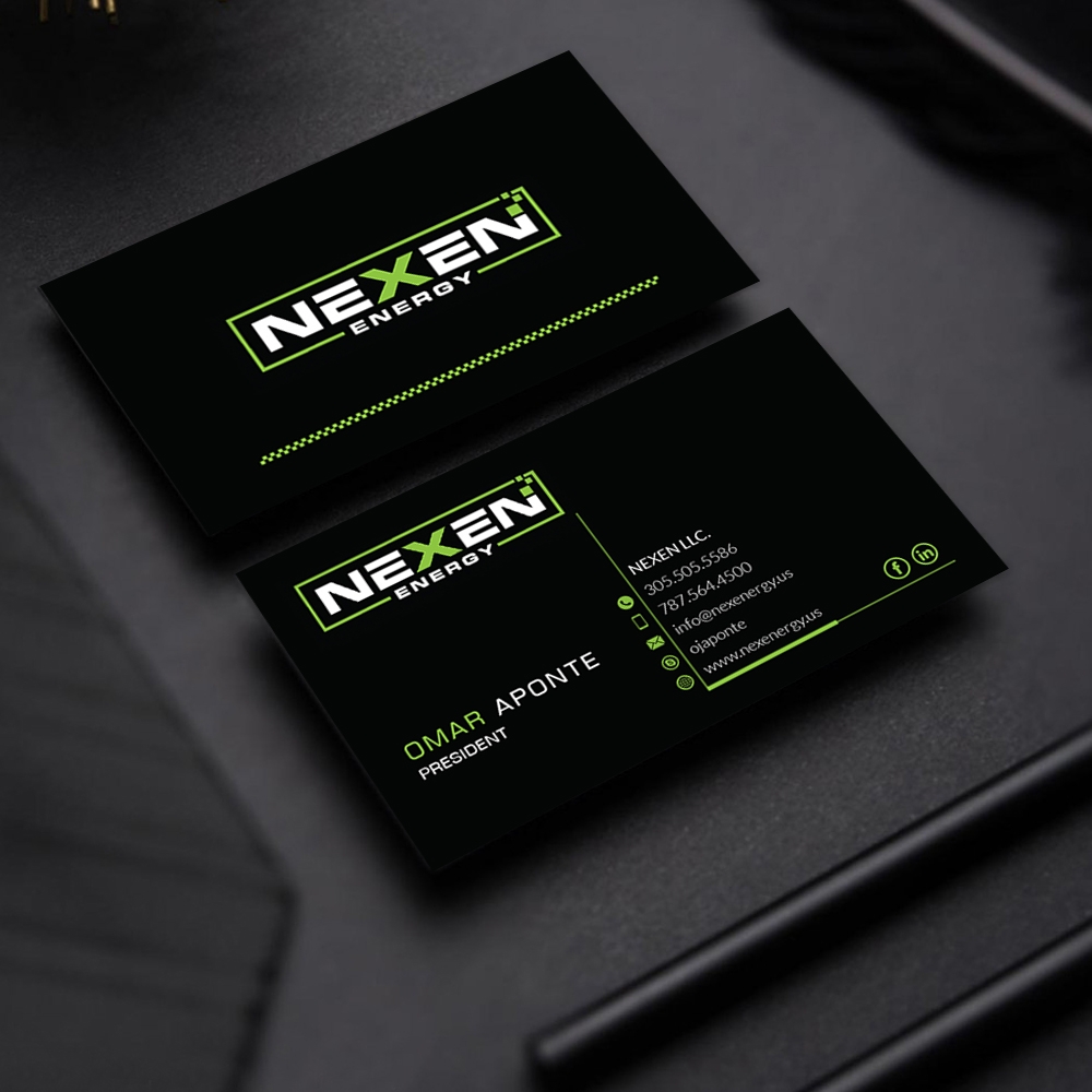 Nexen Energy Black Canvas logo design by DreamLogoDesign