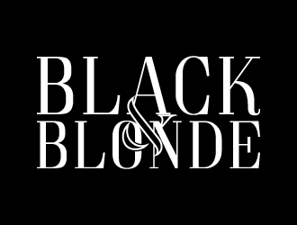 Black and Blonde logo design by jaize