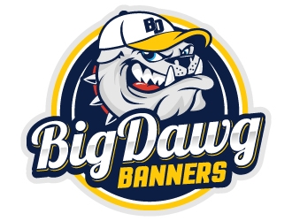 Big Dawg banners logo design - 48hourslogo.com