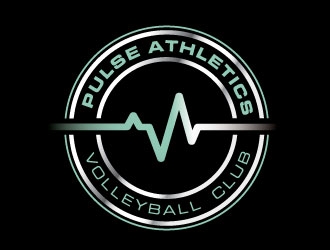 Pulse Athletics Volleyball Club  logo design by REDCROW