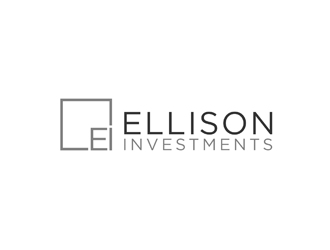 Ellison Investments logo design by bomie