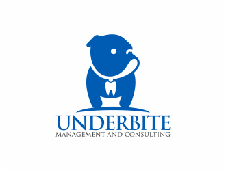 Underbite Management and Consulting logo design by mutafailan