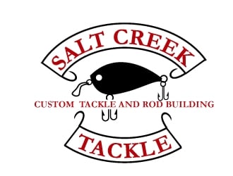 Salt Creek Tackle logo design by PMG