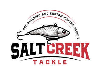 Salt Creek Tackle logo design by REDCROW
