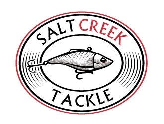 Salt Creek Tackle logo design by REDCROW