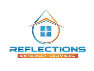 Reflections Exterior Services  logo design by REDCROW
