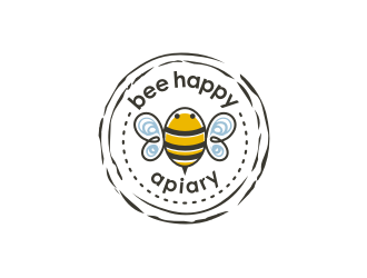Bee Happy Apiary logo design by dhe27