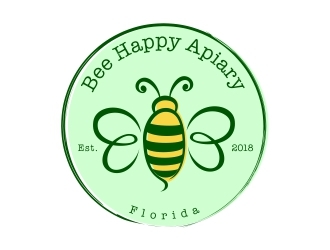 Bee Happy Apiary logo design by Eko_Kurniawan