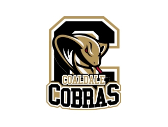 Coaldale Cobras logo design by MarkindDesign