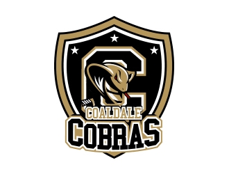 Coaldale Cobras logo design by MarkindDesign
