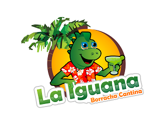 La Iguana Borracha Cantina logo design by Republik