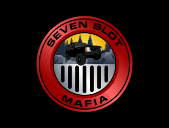 Seven Slot Mafia logo design by Kruger