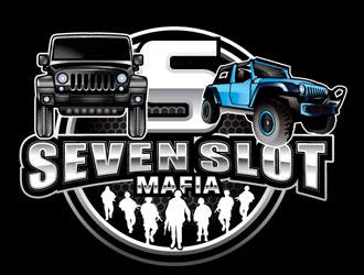 Seven Slot Mafia logo design by shere
