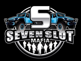 Seven Slot Mafia logo design by shere
