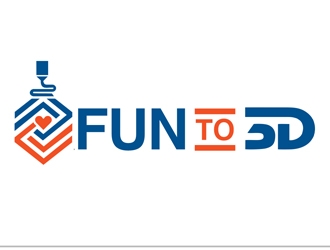 Fun to 3D logo design by Roma
