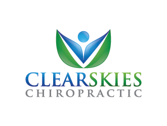 Clear Skies Chiropractic logo design by mhala