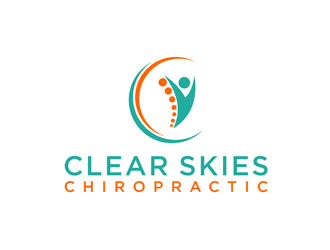 Clear Skies Chiropractic logo design by bomie