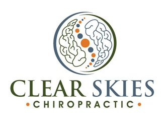 Clear Skies Chiropractic logo design by shere