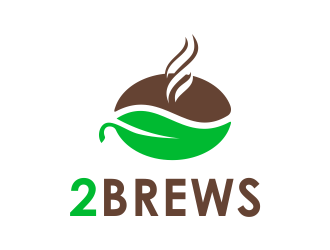 2Brews logo design by mikael