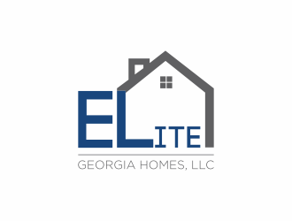 Elite Georgia Homes, LLC  logo design by haidar