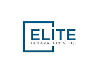 Elite Georgia Homes, LLC  logo design by dewipadi